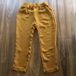 Zara Mustard Color Pants